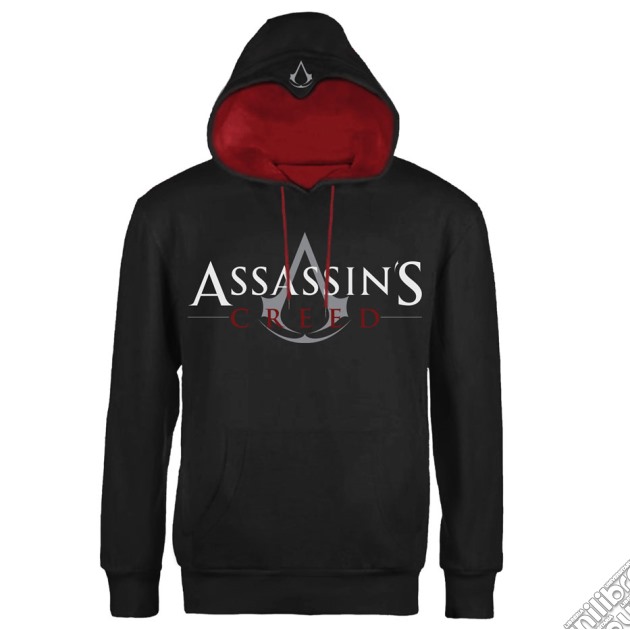 Assassin's Creed - Logo Black Red Trim (Pullover Unisex Tg. S) gioco di CID