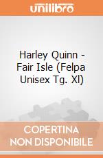 Harley Quinn - Fair Isle (Felpa Unisex Tg. Xl) gioco di CID