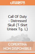 Call Of Duty - Distressed Skull (T-Shirt Unisex Tg. L) gioco