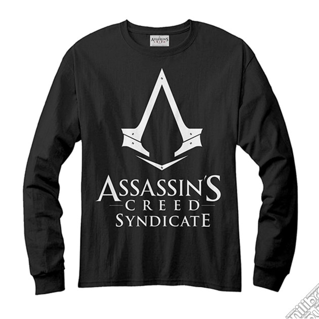 Assassin's Creed Syndicate - Logo Black (Manica Lunga Unisex Tg. S) gioco di CID