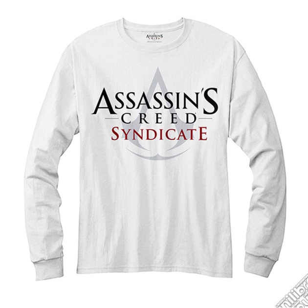 Assassin's Creed Syndicate - Logo White (Manica Lunga Unisex Tg. M) gioco di CID