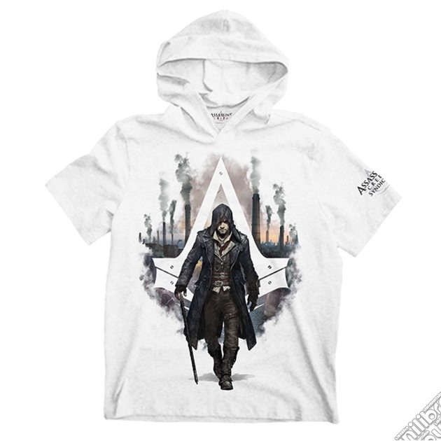 Assassin's Creed Syndicate - Warrior White (Pullover Manica Corta Unisex Tg. s) gioco di CID
