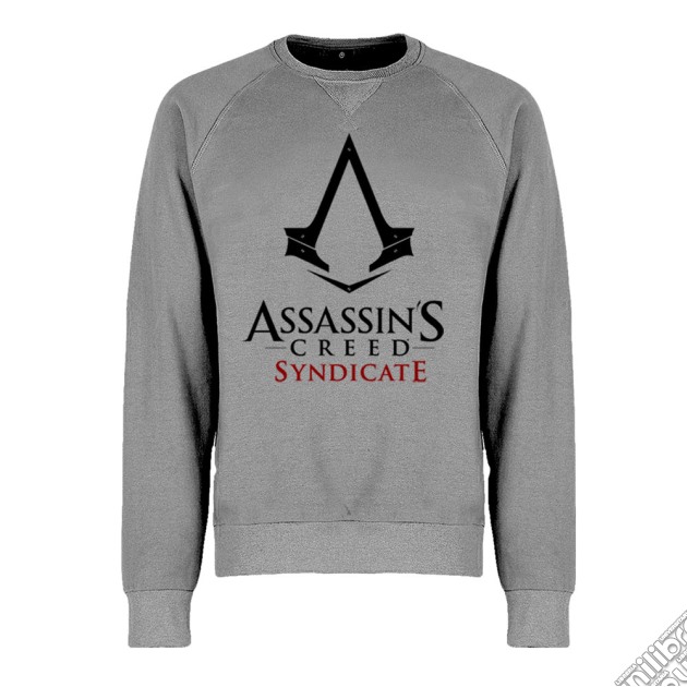 Assassin's Creed Syndicate - Logo Grey Marl (Girocollo Unisex Tg. S) gioco di CID