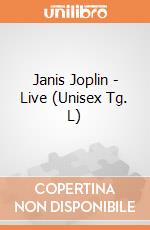 Janis Joplin - Live (Unisex Tg. L) gioco di CID