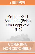 Misfits - Skull And Logo (Felpa Con Cappuccio Tg. S) gioco di CID