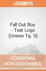 Fall Out Boy - Text Logo (Unisex Tg. S) gioco di CID