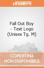 Fall Out Boy - Text Logo (Unisex Tg. M) gioco di CID