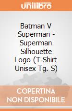 Batman V Superman - Superman Silhouette Logo (T-Shirt Unisex Tg. S) gioco