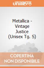 Metallica - Vintage Justice (Unisex Tg. S) gioco di CID