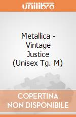 Metallica - Vintage Justice (Unisex Tg. M) gioco di CID
