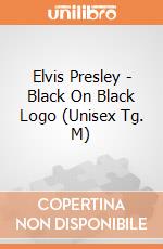 Elvis Presley - Black On Black Logo (Unisex Tg. M) gioco di CID