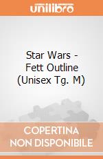 Star Wars - Fett Outline (Unisex Tg. M) gioco di CID