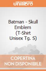 Batman - Skull Emblem (T-Shirt Unisex Tg. S) gioco