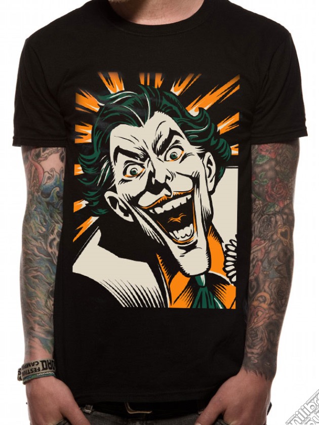 The Joker - Laugh (T-Shirt Unisex Tg. L) gioco