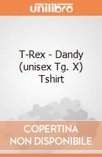 T-Rex - Dandy (unisex Tg. X) Tshirt gioco