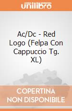 Ac/Dc - Red Logo (Felpa Con Cappuccio Tg. XL) gioco di CID
