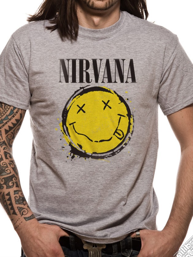 Nirvana - Smiley Splat (Unisex Tg. M) gioco di CID