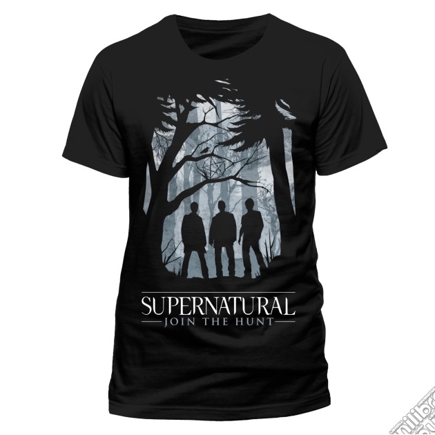 Supernatural - Group Outline (T-Shirt Unisex Tg. S) gioco