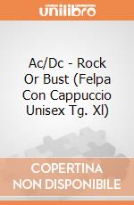 Ac/Dc - Rock Or Bust (Felpa Con Cappuccio Unisex Tg. Xl) gioco