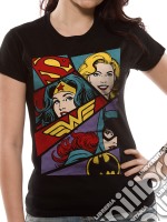 Dc Comics: Heroine Art (T-Shirt Unisex Tg. S)