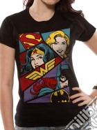 Dc Comics: Heroine Art (T-Shirt Unisex Tg. S) giochi