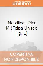 Metallica - Met M (Felpa Unisex Tg. L) gioco di CID