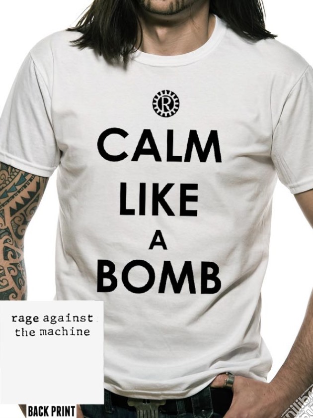 Rage Against The Machine - Calm Like A Bomb (Unisex Tg. L) gioco di CID
