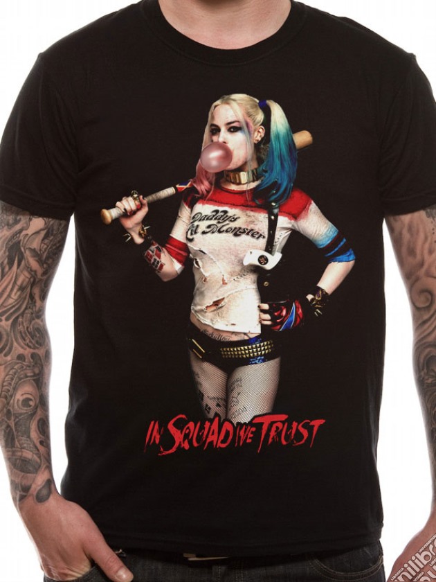 Suicide Squad - Hq Squad (T-Shirt Unisex Tg. M) gioco