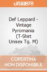 Def Leppard - Vintage Pyromania (T-Shirt Unisex Tg. M) gioco