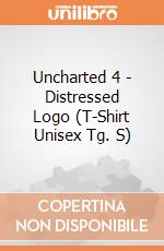 Uncharted 4 - Distressed Logo (T-Shirt Unisex Tg. S) gioco