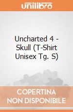 Uncharted 4 - Skull (T-Shirt Unisex Tg. S) gioco