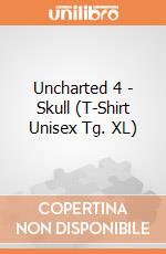 Uncharted 4 - Skull (T-Shirt Unisex Tg. XL) gioco