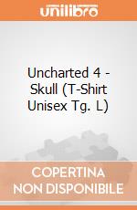 Uncharted 4 - Skull (T-Shirt Unisex Tg. L) gioco