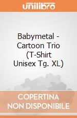 Babymetal - Cartoon Trio (T-Shirt Unisex Tg. XL) gioco