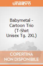 Babymetal - Cartoon Trio (T-Shirt Unisex Tg. 2XL) gioco
