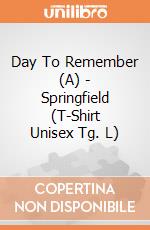 Day To Remember (A) - Springfield (T-Shirt Unisex Tg. L) gioco