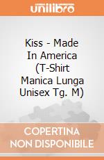 Kiss - Made In America (T-Shirt Manica Lunga Unisex Tg. M) gioco