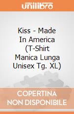 Kiss - Made In America (T-Shirt Manica Lunga Unisex Tg. XL) gioco