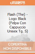 Flash (The) - Logo Black (Felpa Con Cappuccio Unisex Tg. S) gioco