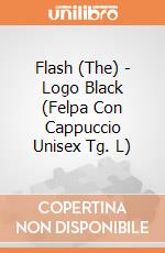 Flash (The) - Logo Black (Felpa Con Cappuccio Unisex Tg. L) gioco