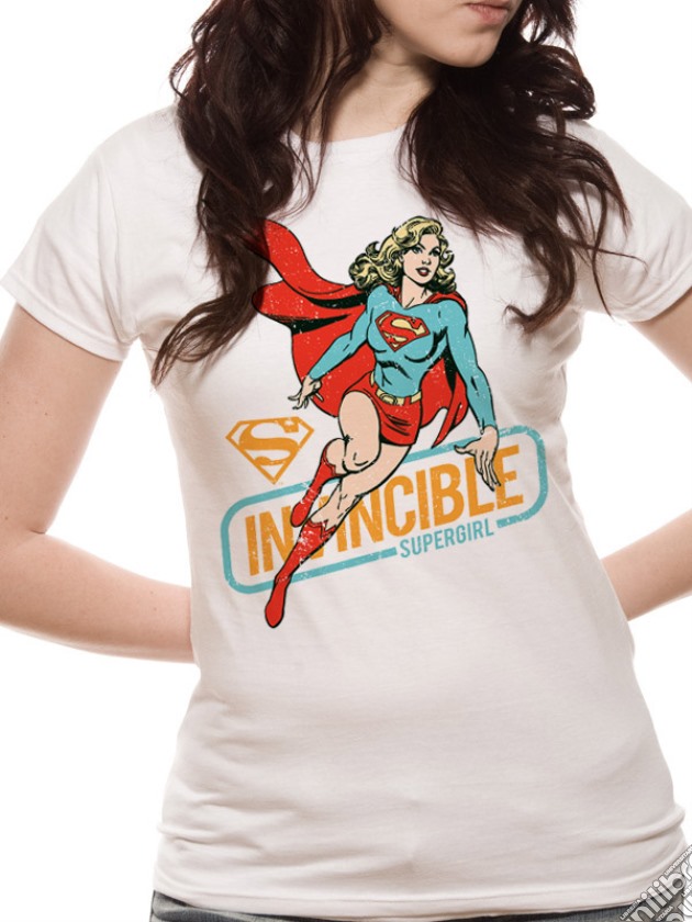 Supergirl - Invincible (T-Shirt Donna Tg. S) gioco