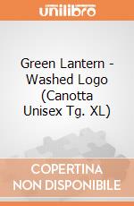 Green Lantern - Washed Logo (Canotta Unisex Tg. XL) gioco