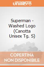 Superman - Washed Logo (Canotta Unisex Tg. S) gioco