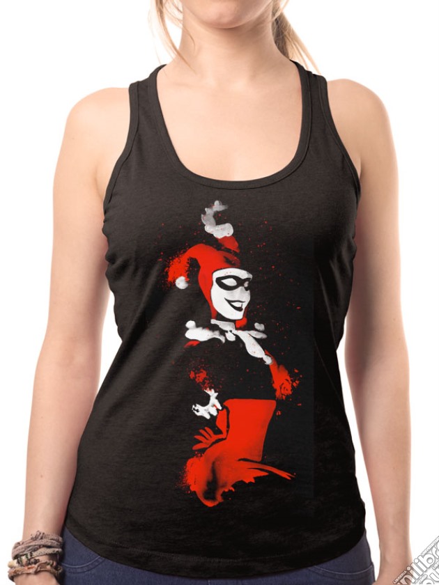 Harley Quinn - Spray Paint (Canotta Donna Tg. S) gioco