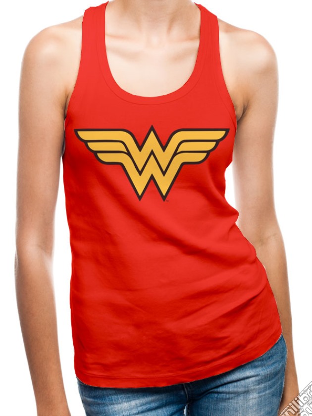 Wonder Woman - Logo (Canotta Donna Tg. L) gioco