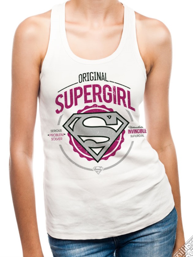 Supergirl - Original (Canotta Donna Tg. L) gioco