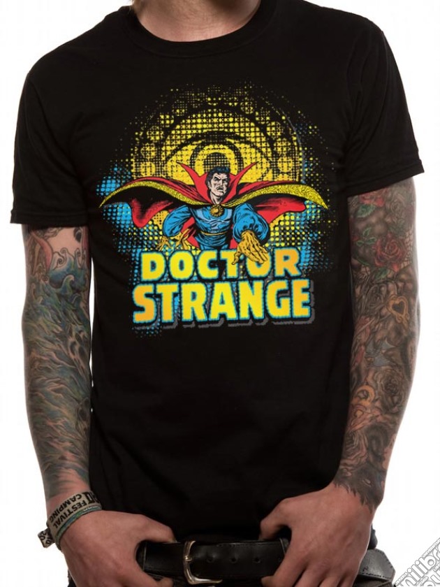 Dr Strange - Strange & Logo (unisex Tg. S) Tshirt gioco