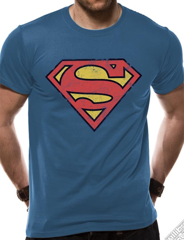 Superman - Vintage Logo (T-Shirt Unisex Tg. S) gioco