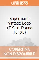 Superman - Vintage Logo (T-Shirt Donna Tg. XL) gioco