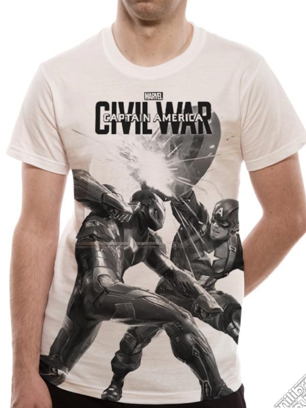 Civil War - Battle (unisex Tg. S) Tshirt gioco